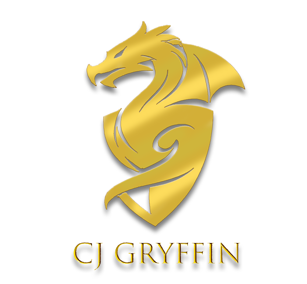 CJ Gryffin gold logo